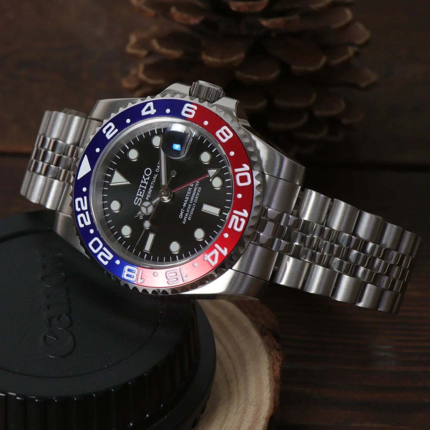 Seiko Mod GMT Pepsi