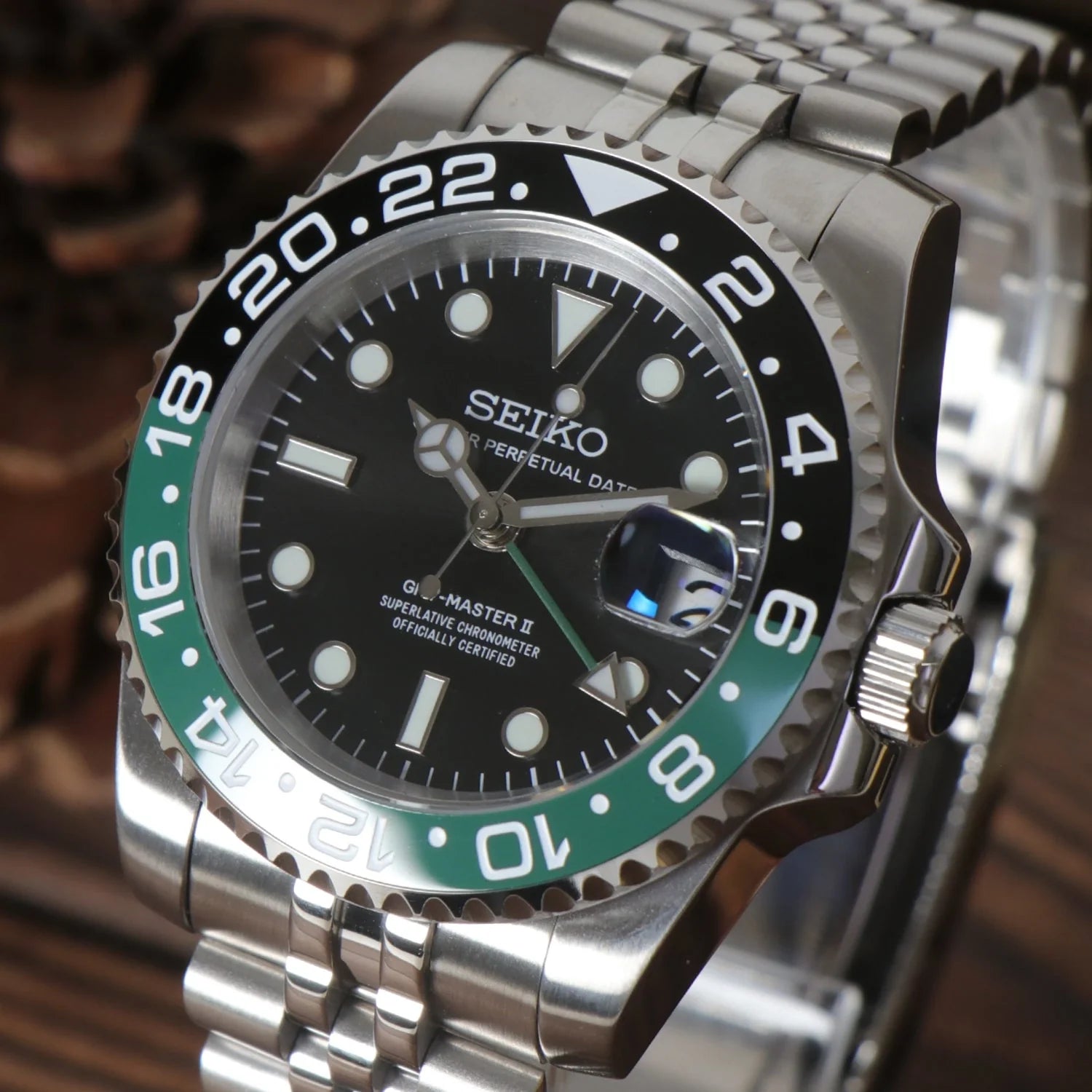 Seiko Mod GMT Starbucks