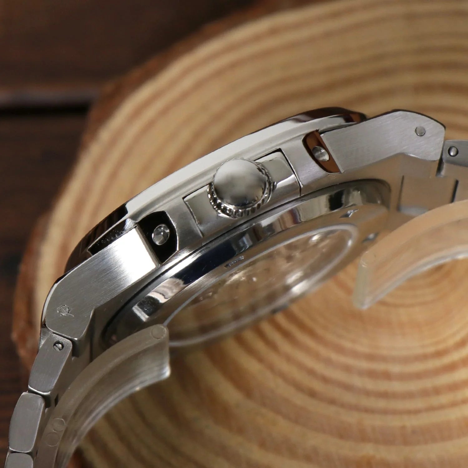 Seiko Nautilus Open Heart Noir