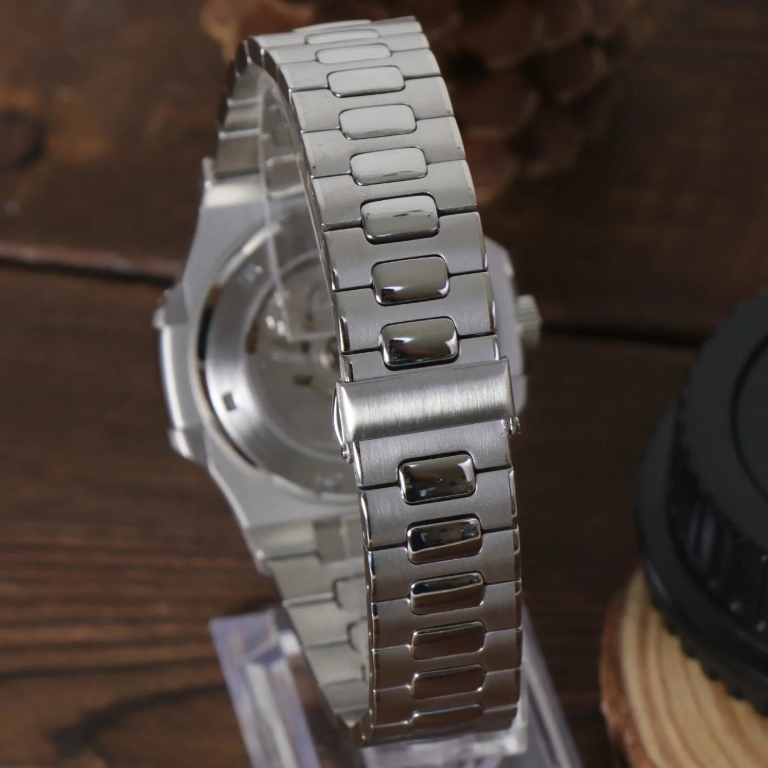 Seiko Nautilus Open Heart Noir