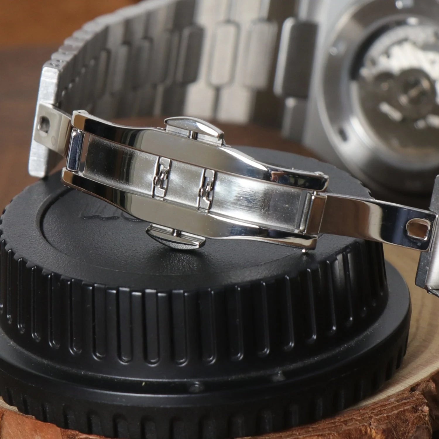 Seiko Nautilus Open Heart Noir