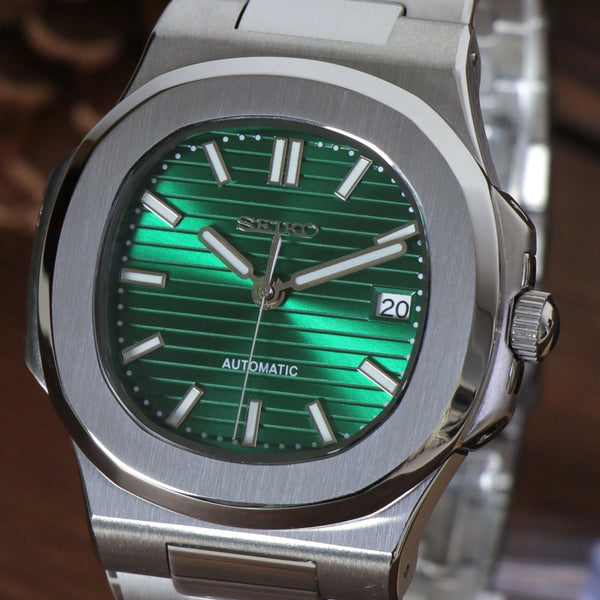 Seiko Mod Nautilus Vert