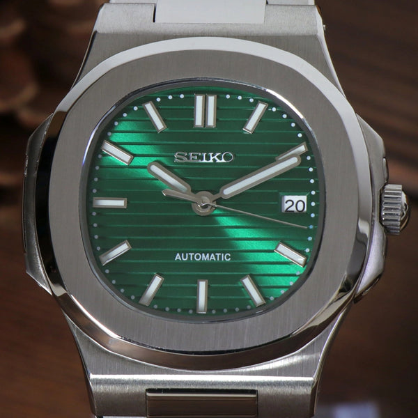 Seiko Mod Nautilus Vert