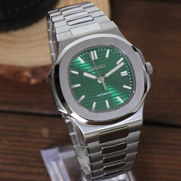 Seiko Mod Nautilus Vert