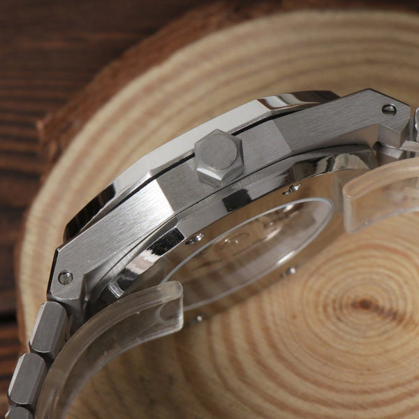 Seiko Mod Royal Oak Black