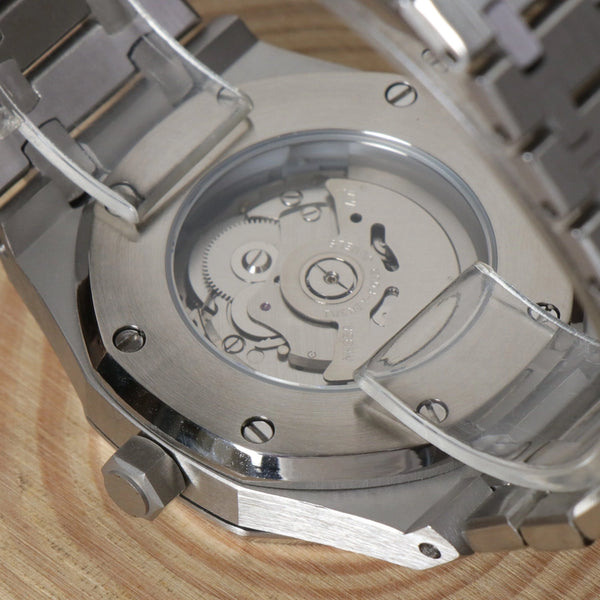 Seiko Mod Royal Oak Black