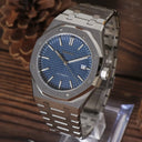 Seiko Mod Royal Oak Blue