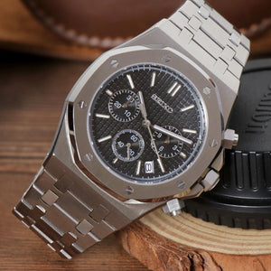Seiko Royal Oak Chronograph Black