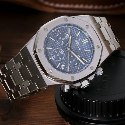 Seiko Royal Oak Chronograph Blue