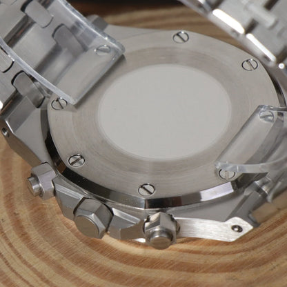 Seiko Mod Royal Oak Chronograph Green