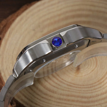 Seiko Mod Santos Classic Noir