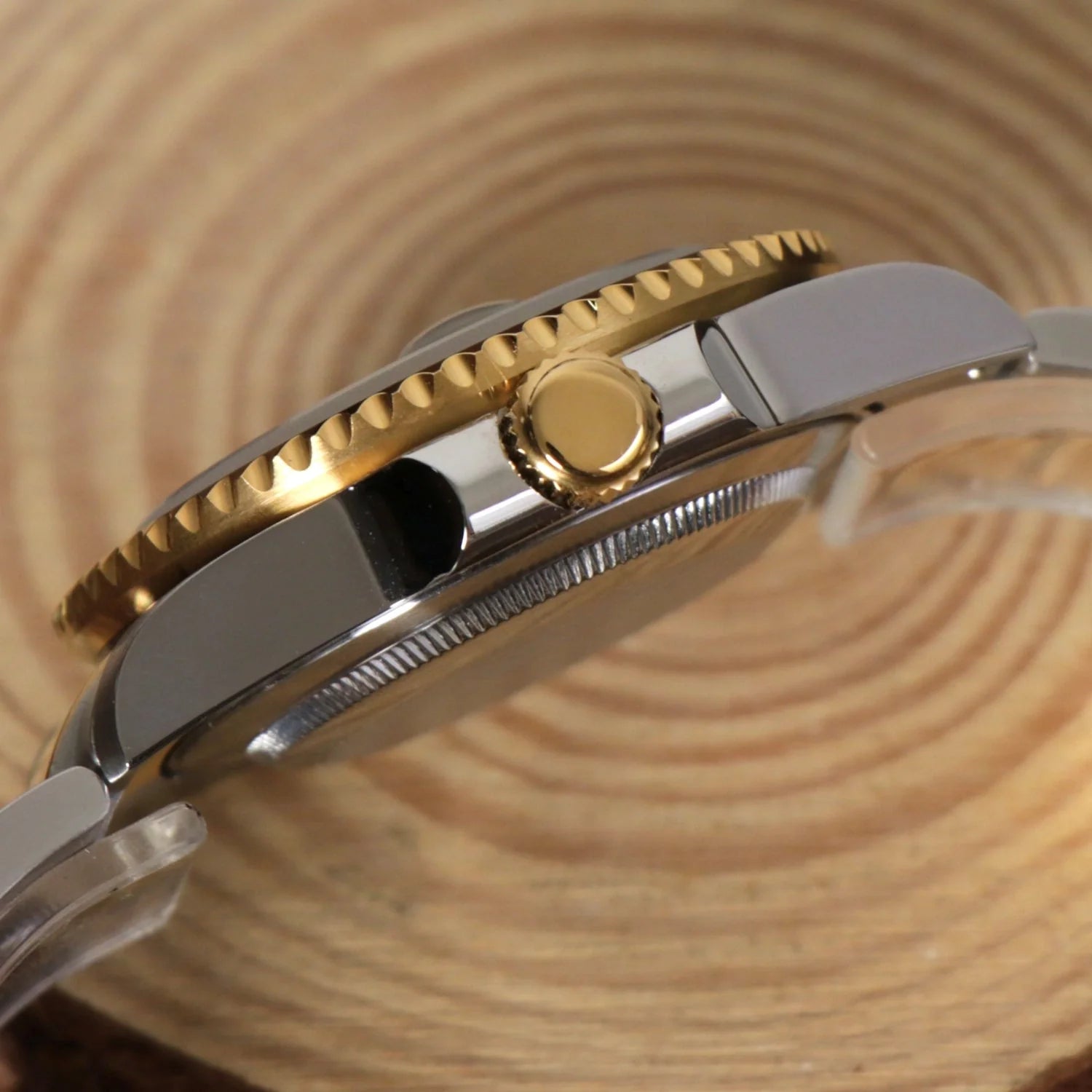 Seiko Mod Submariner bicolore bleue