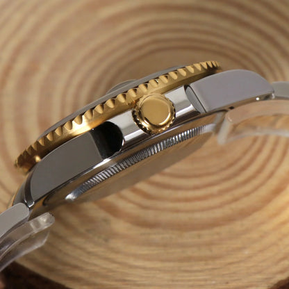 Seiko Mod Submariner bicolore bleue