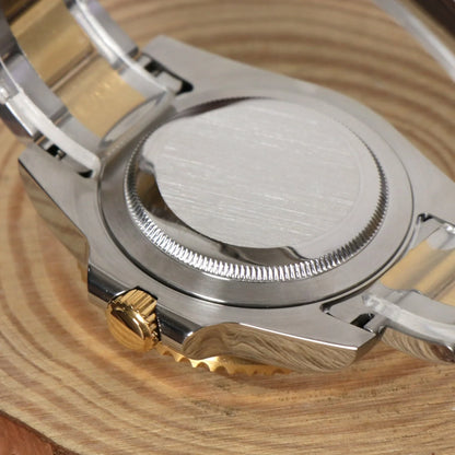 Seiko Mod Submariner bicolore bleue