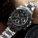 Seiko Mod Daytona Black Panda