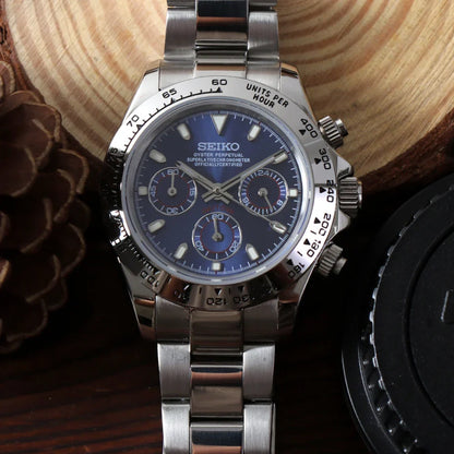 Seiko Mod Daytona Royal Blue