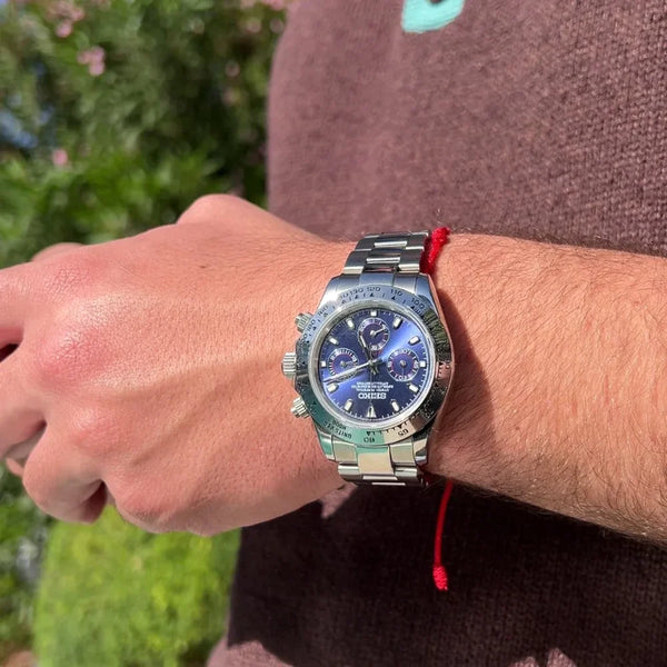 Seiko Mod Daytona Royal Blue