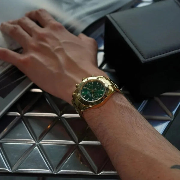 Seiko Mod Daytona Emerald