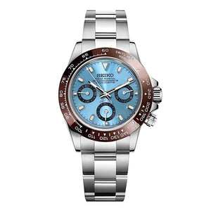 Seiko Mod Daytona Platinium