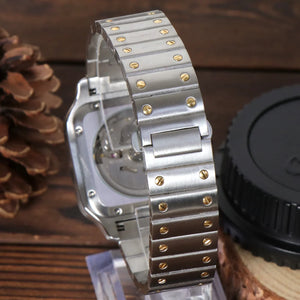 Seiko Mod Santos Two Tone