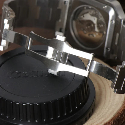 Seiko Mod Santos Emerald