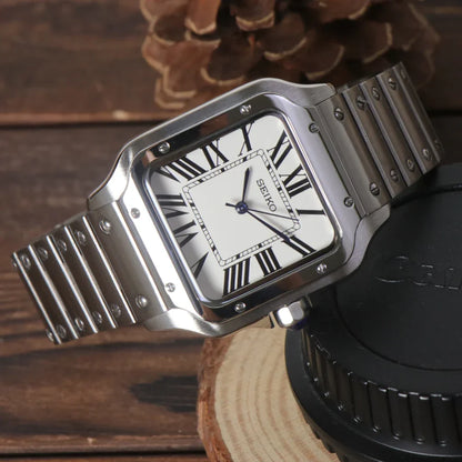 Seiko Mod Santos Classique Blanche