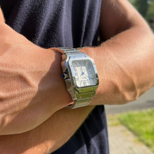 Seiko Mod Santos Classic White