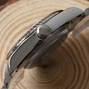 Seiko Mod Datejust Roman Grey