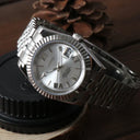 Seiko Mod Datejust White