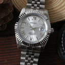 Seiko Mod Datejust White