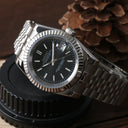 Seiko Mod Datejust Black