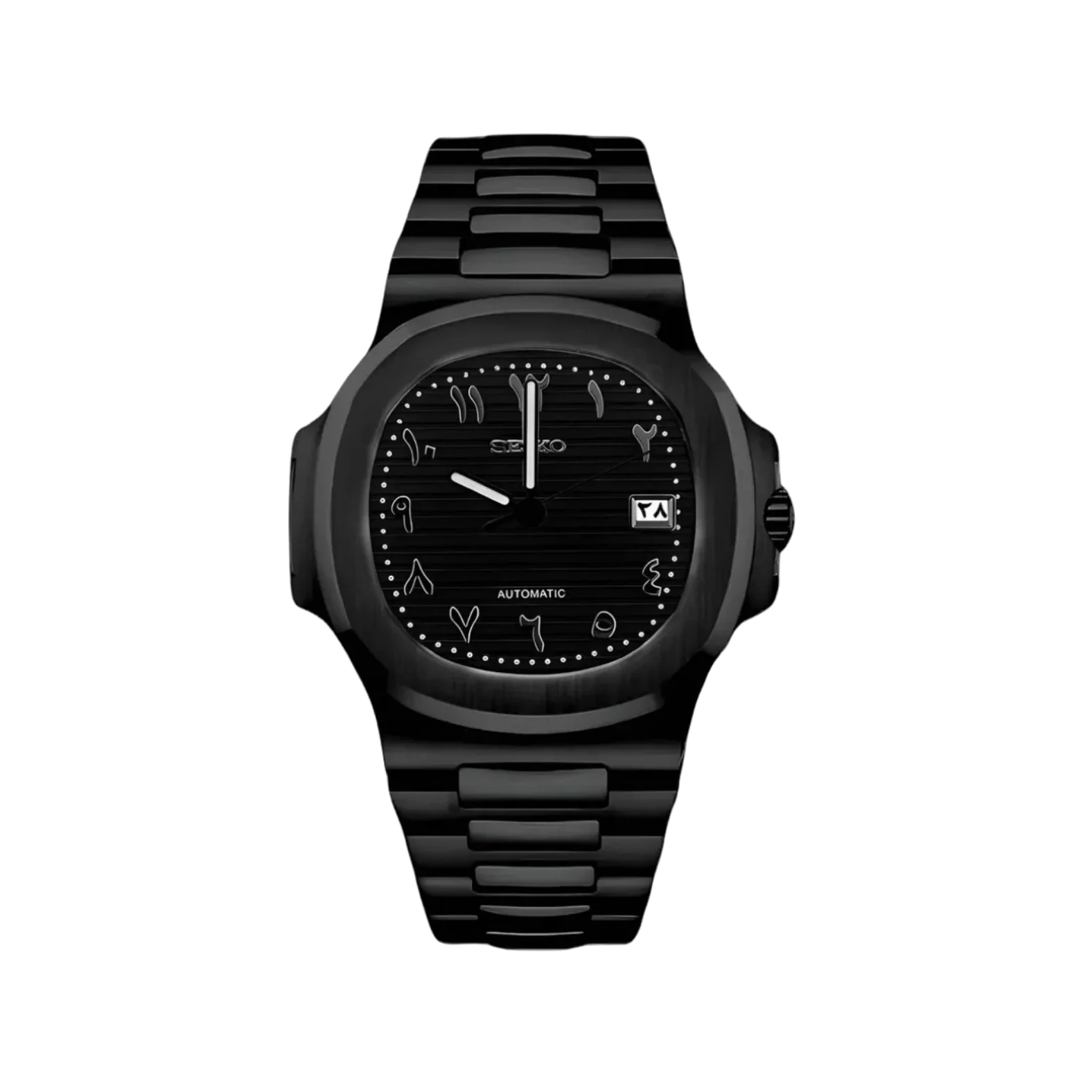 Seiko Mod Nautilus All Black.