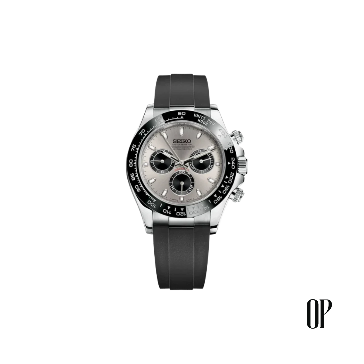 Seiko Mod Daytona Grey