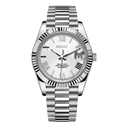 Seiko Mod Datejust White