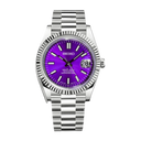 Seiko Mod Datejust Purple.