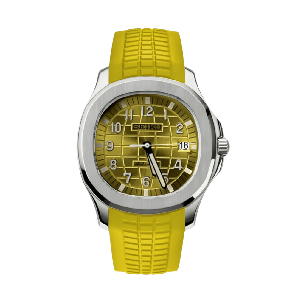 Seiko Mod Aquanaut Yellow.