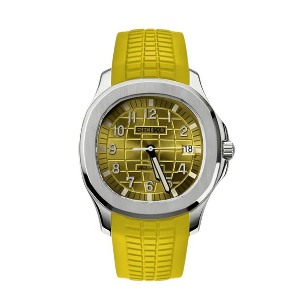 Seiko Mod Aquanaut Yellow.