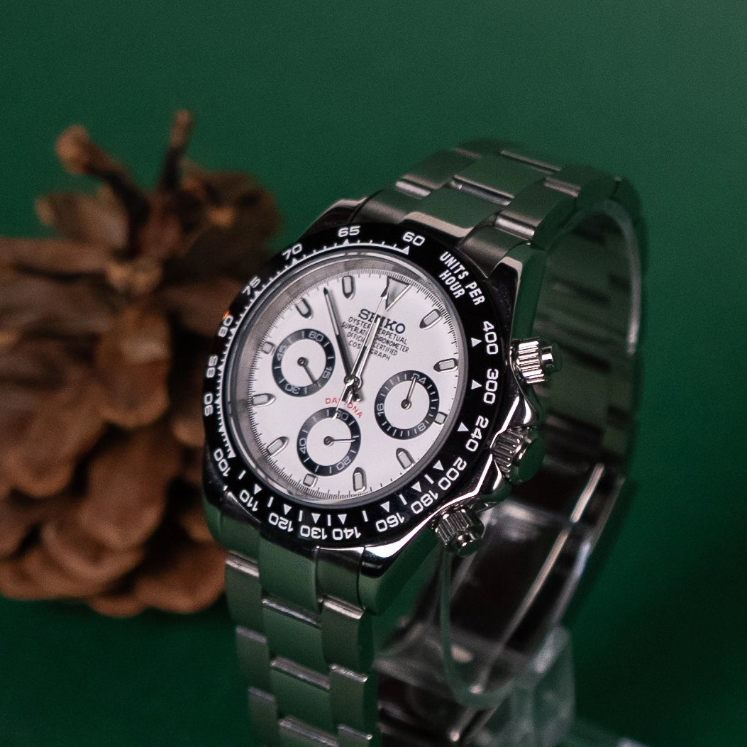 Seiko Mod Daytona Panda