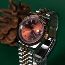 Seiko Mod Datejust Crystal Champagne