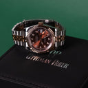 Seiko Mod Datejust Crystal Champagne