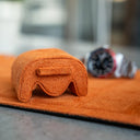 Hexagon Black Orange 6 Slot Watch Box