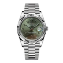 Seiko Mod Datejust Mod Arabic Olive Green