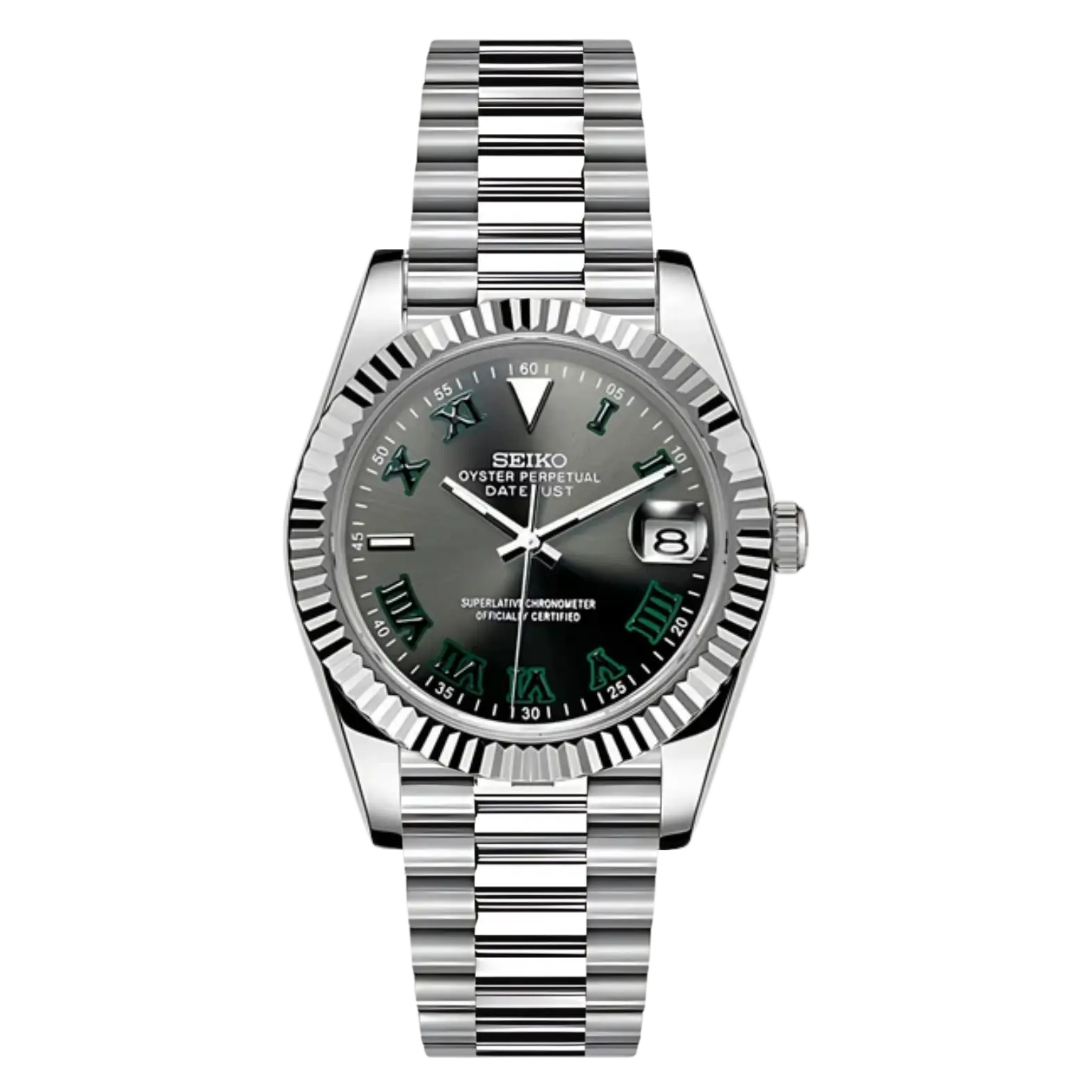 Seiko Mod Datejust Wimbledon