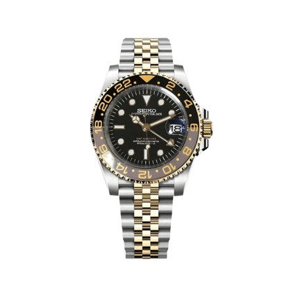 Seiko Mod GMT Master II Two-Tone.