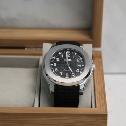 Seiko Mod Aquanaut Black