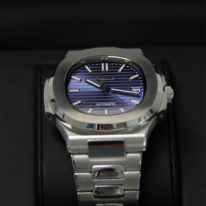 Seiko-mod-nautilus-blue-dial-down