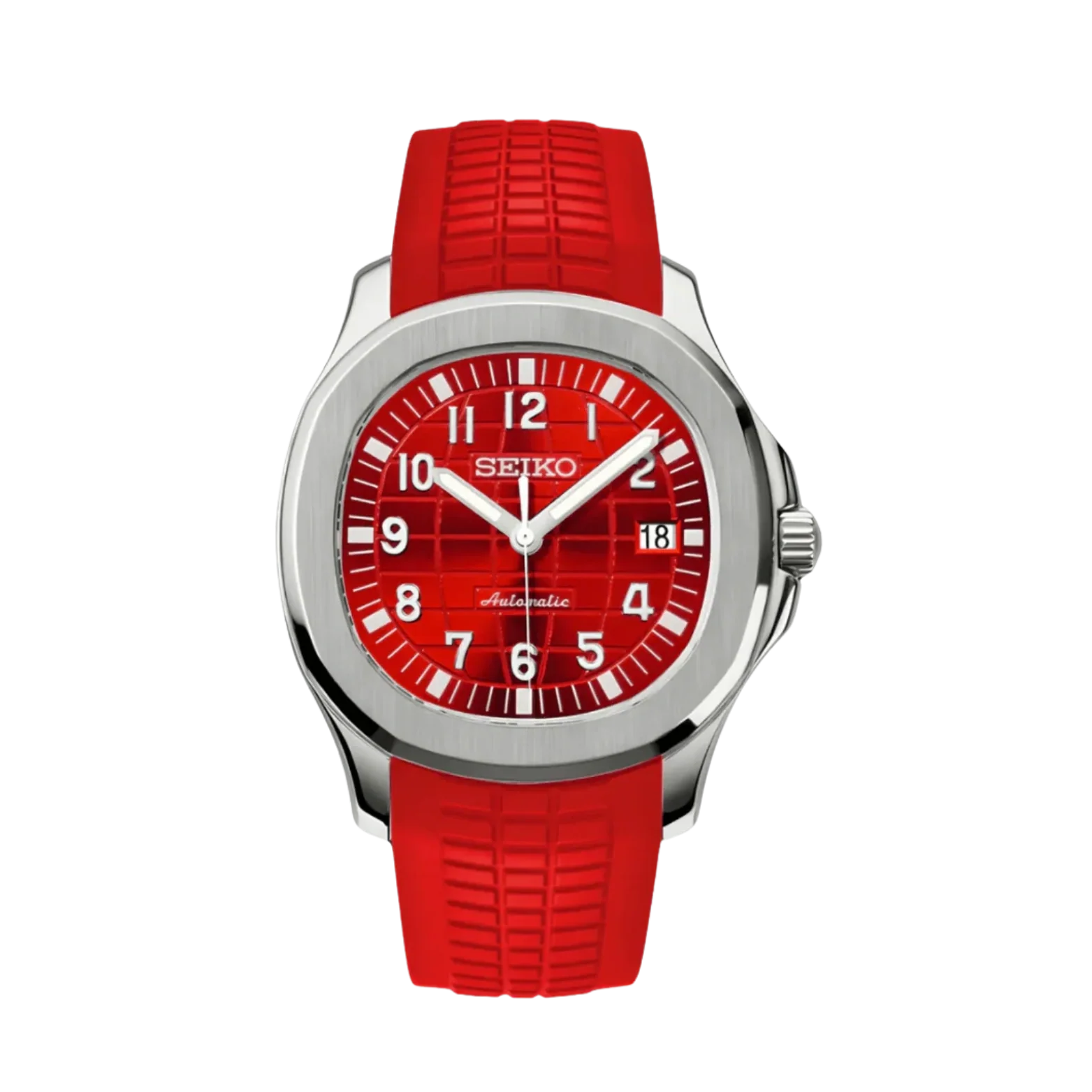 Seiko Mod Aquanaut Red.