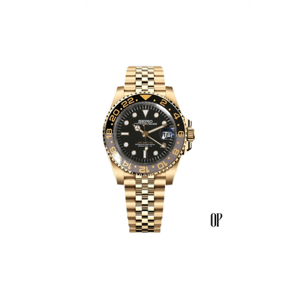 Seiko Mod GMT Master Gold.