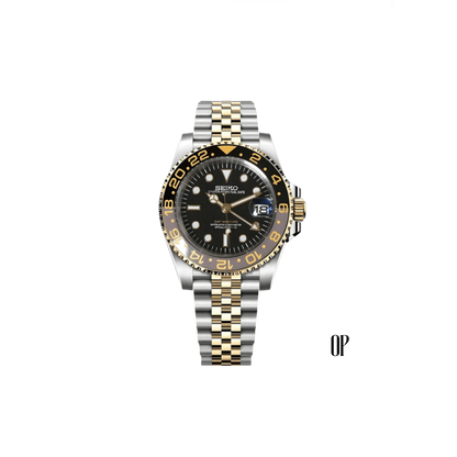 Seiko Mod GMT Master II Two-Tone.