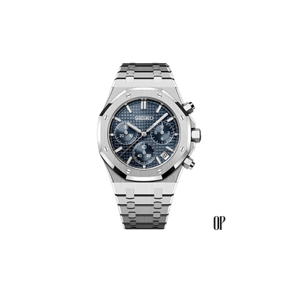 seiko-mod-royal-oak-chronograph-blue